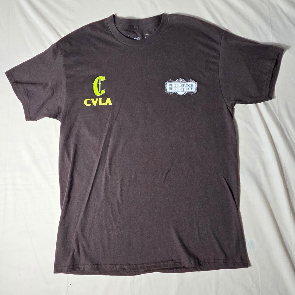 CVLA Beetlejuice Beetlejuice Jenna Ortega Shirt Mens L Civil Regime Astrid Deetz